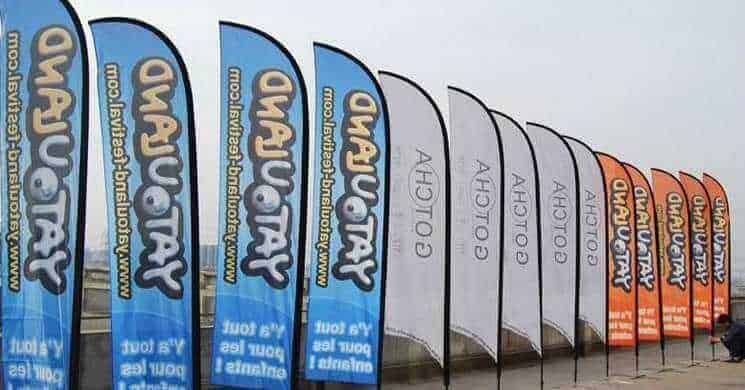 A Complete Guide 8 Points to Using Outdoor flag banner signs