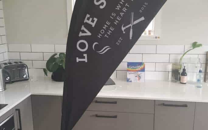 custom teardrop banner mockup teardrop flag