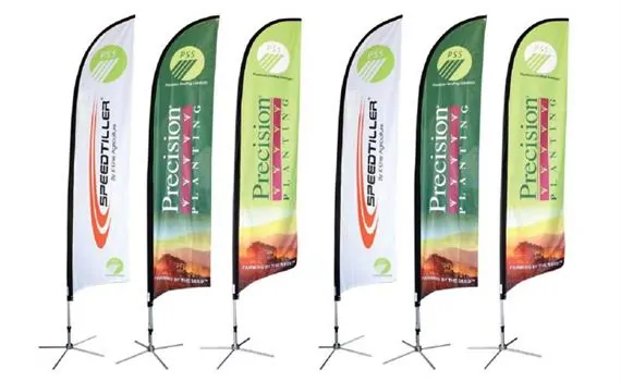 Attention, business owners! Here's how to use teardrop flags to improve your brand visibility in these difficult times