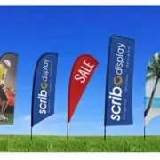 Top Ten Reasons to Use Feather Flags To Advertise At Your Golf Event