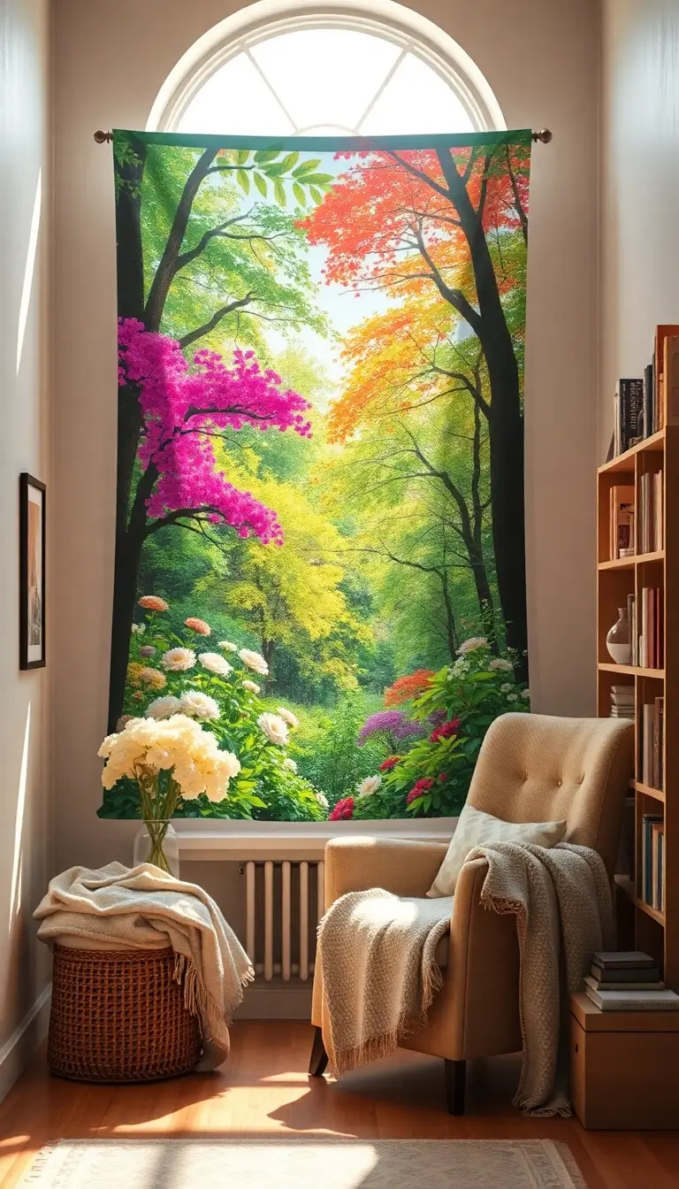 15 Custom Printed Flags That Will Transform Your Space (You Won't Believe #7!) - 2. Vibrant Nature Scene Flag