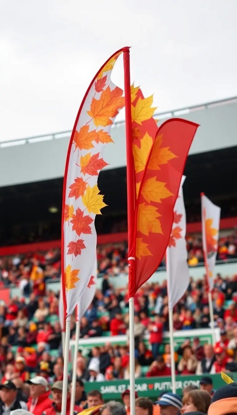 15 Custom Feather Flags for Sports Events That Will Make Your Team Stand Out! - Seasonal Themes