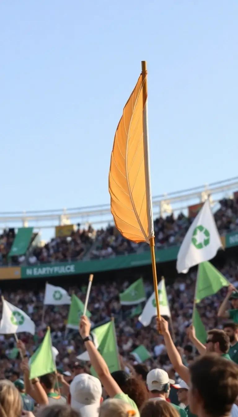 15 Custom Feather Flags for Sports Events That Will Make Your Team Stand Out! - Eco-Friendly Materials