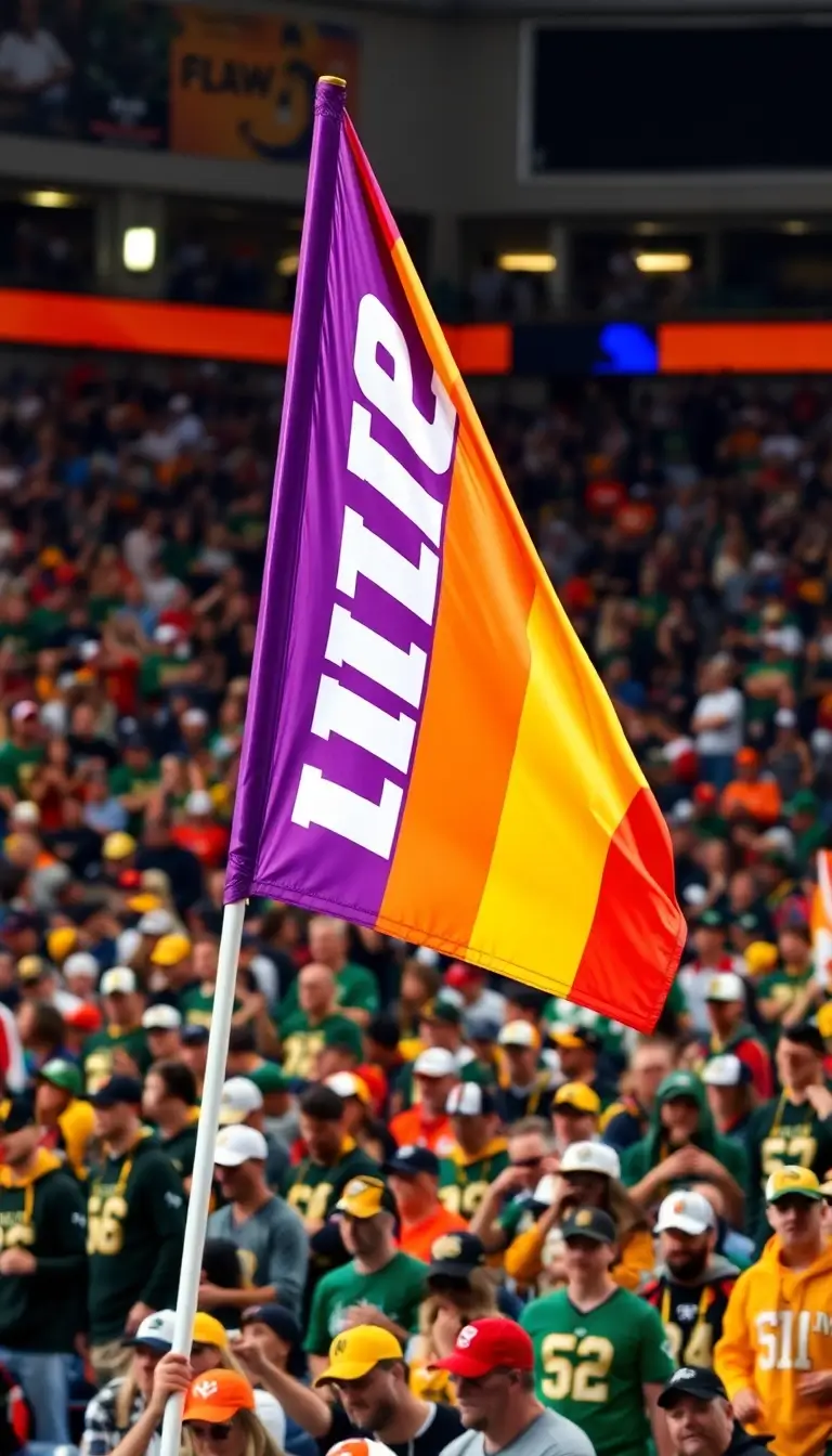 15 Custom Feather Flags for Sports Events That Will Make Your Team Stand Out! - Bold Team Colors