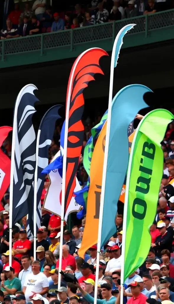 15 Custom Feather Flags for Sports Events That Will Make Your Team Stand Out!