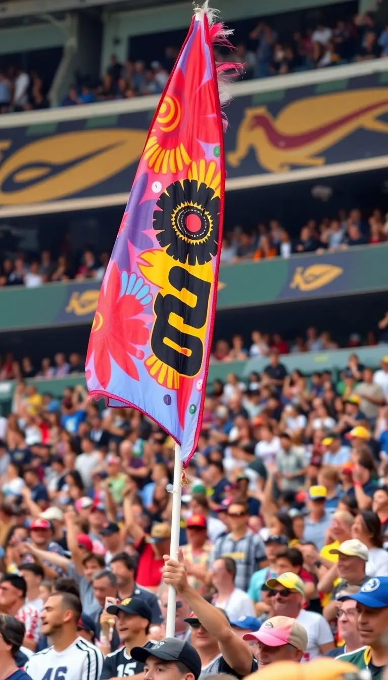 15 Custom Feather Flags for Sports Events That Will Make Your Team Stand Out! - Colorful Patterns