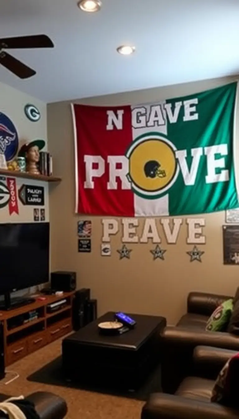 15 Custom Printed Flags That Will Transform Your Space (You Won't Believe #7!) - 5. Sports Team Pride Flag