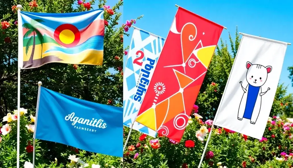 10 Jaw-Dropping Custom Printed Flags That'll Make Your Space Stand Out!