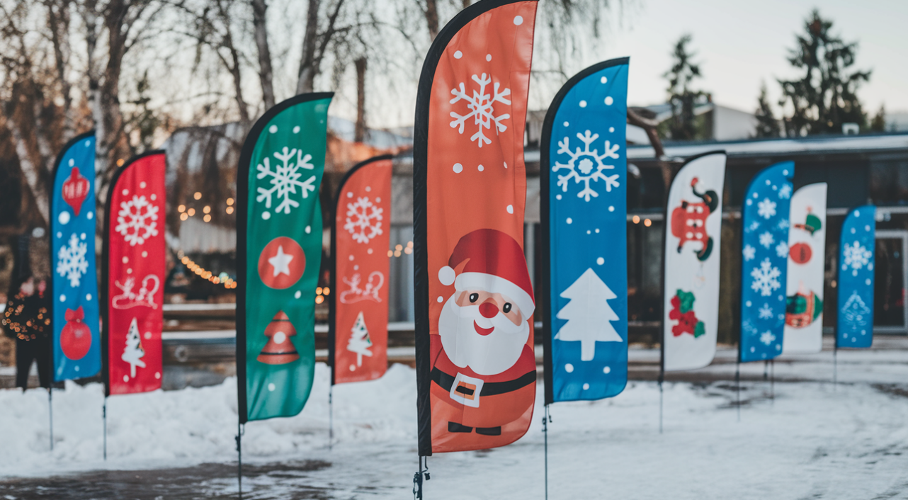 Creating a Festive Atmosphere with Feather Flags