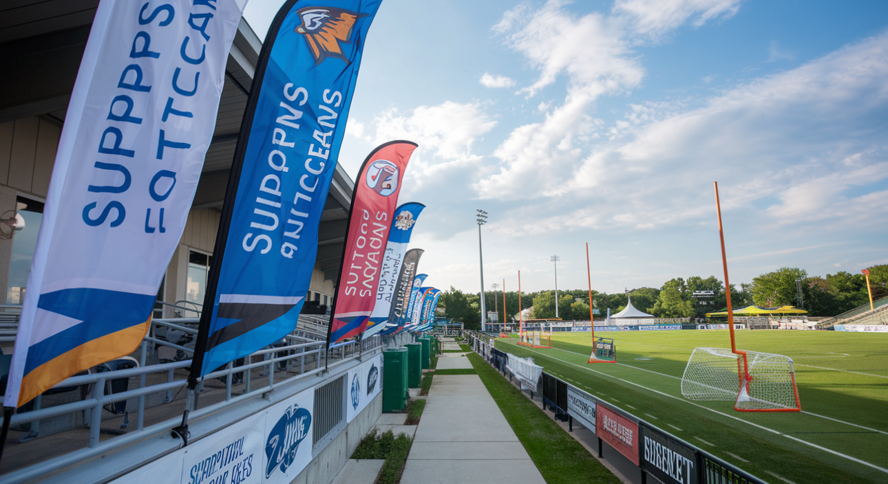 Feather Flags for Sports and Team Spirit