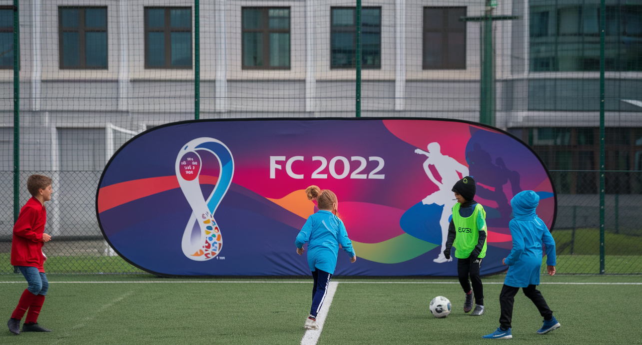 Placement Strategies for Pop-Up A-Frame Banners at Football Events