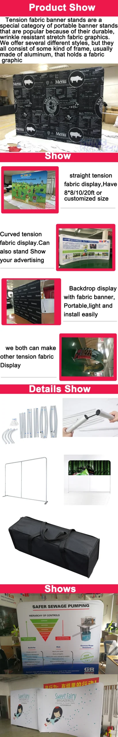 Custom Tension Fabric Displays