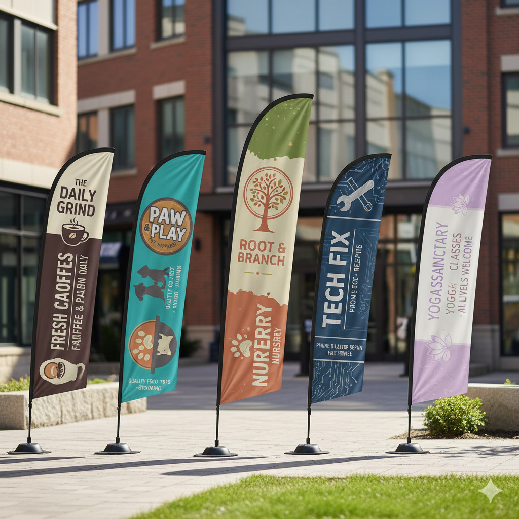 wholesale feather flags