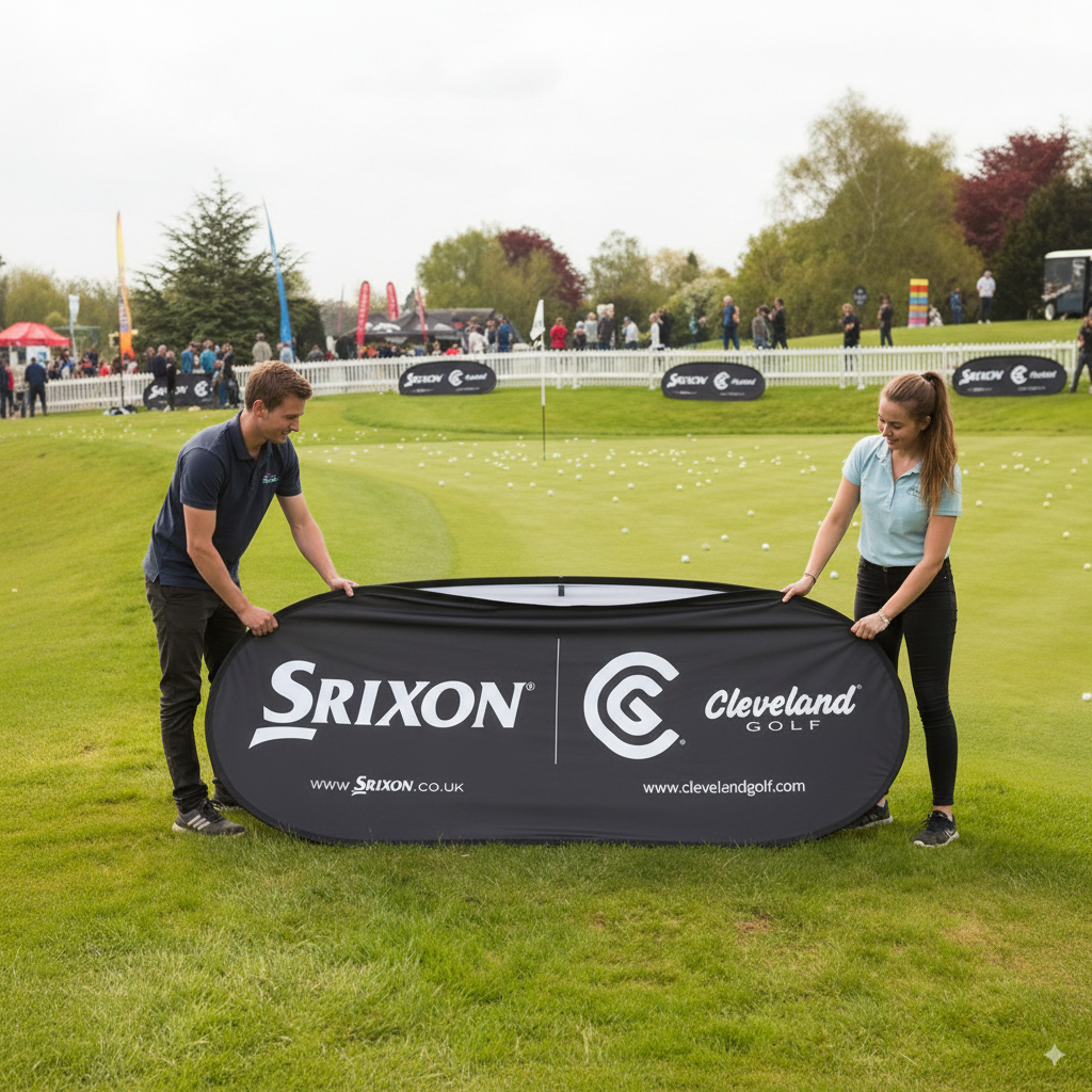 Horizontal Pop Up Banner