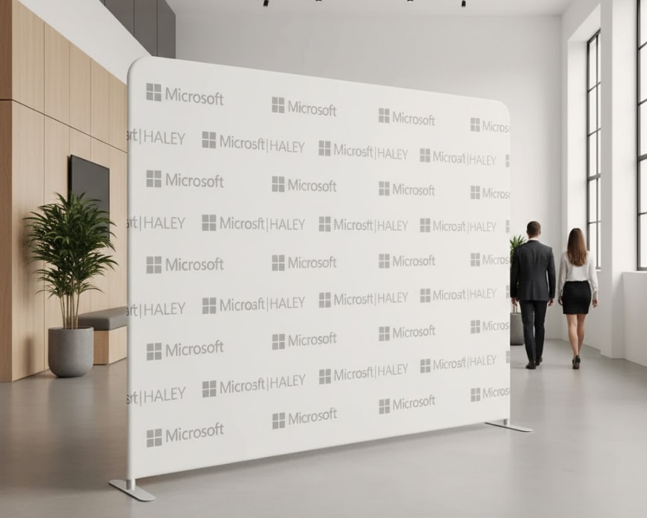 p Up Step and Repeat Displays