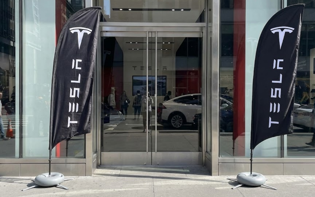 Business feather flags