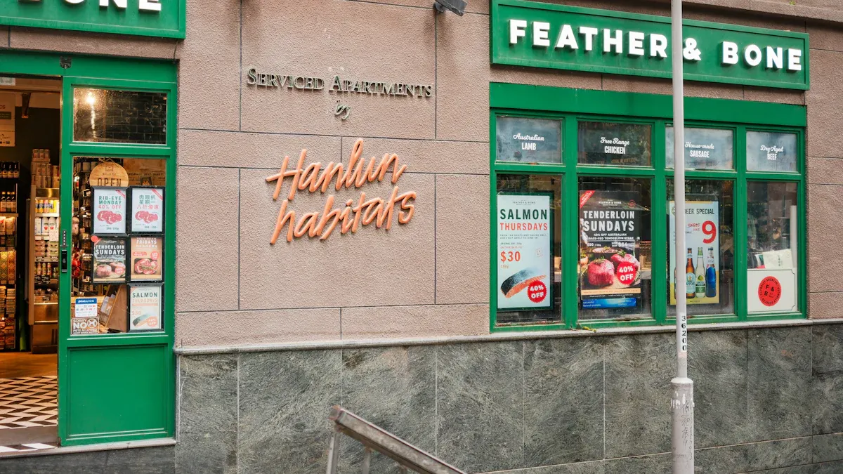 Success stories from local shops using feather flags