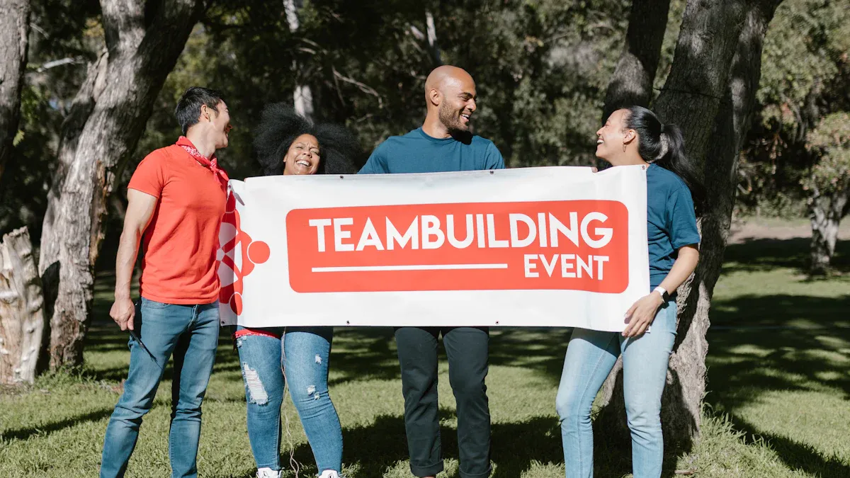 Top 3 oval pop up banners for maximum outdoor impact