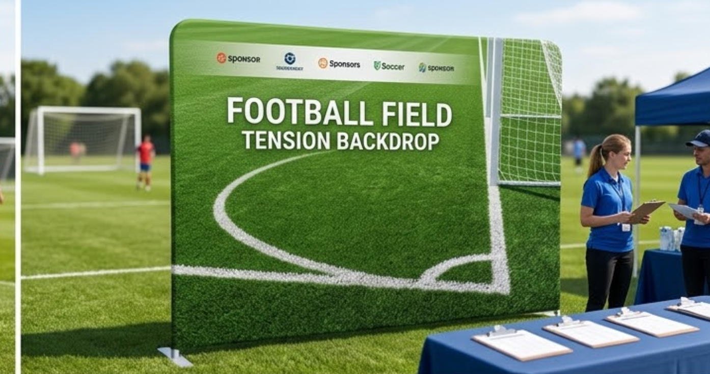 Outdoor Tension Fabric Backdrop