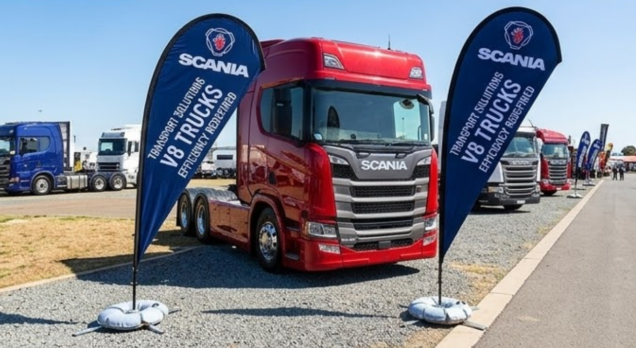 Marketing Heavy Equipment: Best Flags for Tractor & Agri-Machinery Shows