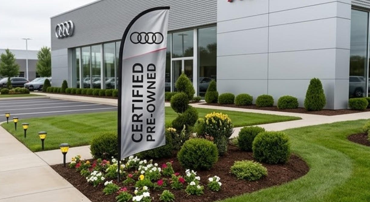 custom feather flags