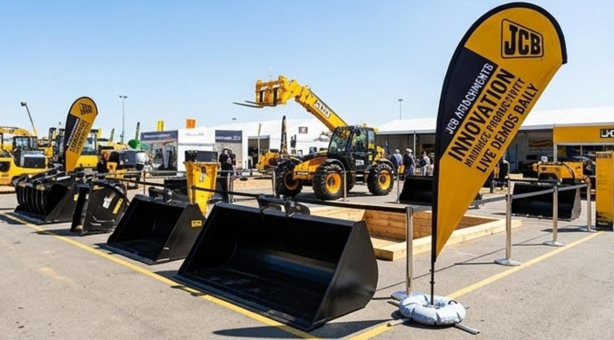 Marketing Heavy Equipment: Best Flags for Tractor & Agri-Machinery Shows