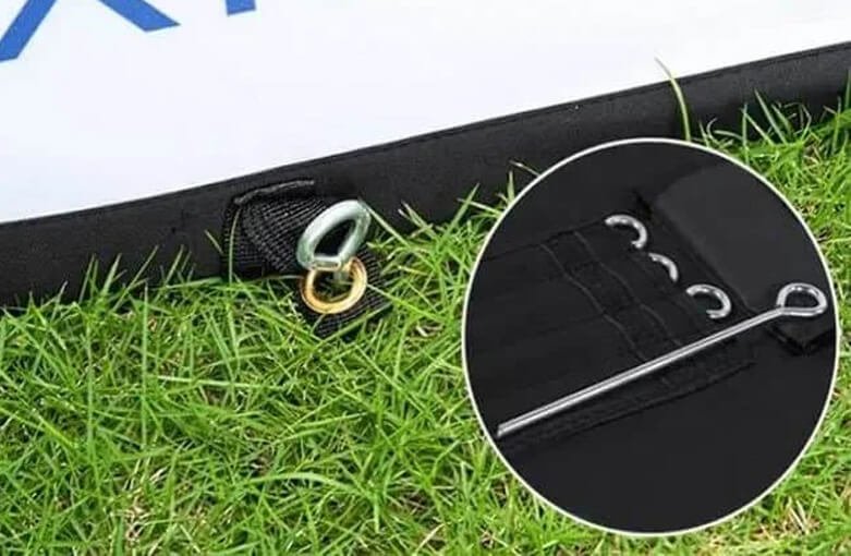 pegs of pop up a frame banner