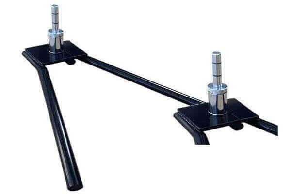Feather Flag Car Tire Base, Heavy Duty V-Shaped Flag Pole Ground Stand, No Tools Required, Compatible with 16-19mm Poles, Ideal for Outdoor Advertising, Real Estate, Events